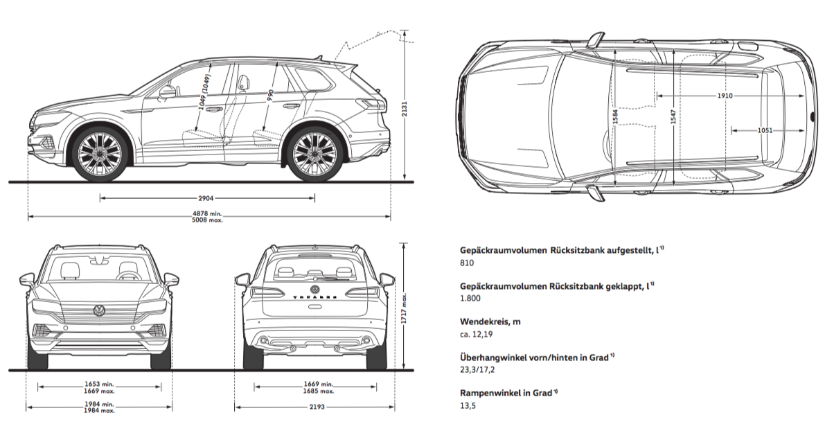 Габариты Фольксваген Туарег 2020. Габариты Фольксваген Туарег 2019. Габариты Фольксваген Тигуан 2018. Габариты Фольксваген Туарег 2018.