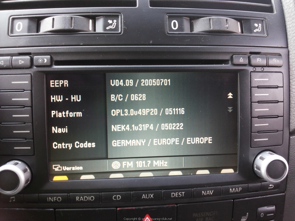 Audi rns e настройка радиостанций