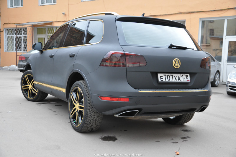 Touareg 2 оранжевый